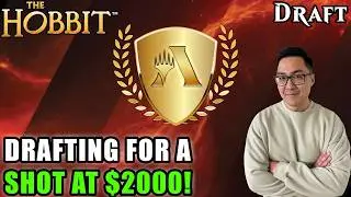 Drafting For A Shot At $2000! | The Hobbit Draft | Limited Open | MTG Arena
