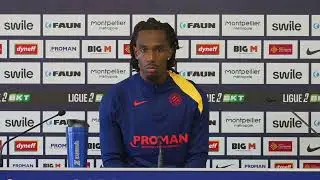 Point presse : Enzo Tchato avant MHSC-ASNL