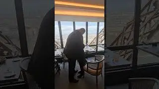 Engagement Eiffel Tower Jules Verne Restaurant