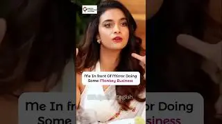 Learn English With Keerthy Suresh #shorts #keerthysuresh #english #learnenglish #vocabulary #efa