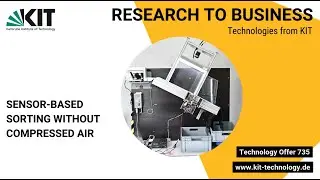 Technology Offer 735: Sensor-based sorting without compressed air