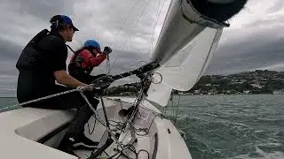 Sailing at MPYC, 30 November onboard Tim's Laser 2
