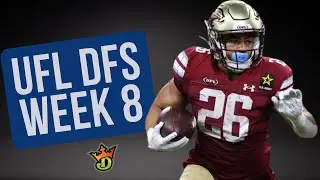 UFL DFS Week 8 Picks