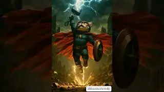 What If... ! #cat #kitten #marvel #superhero #avengers