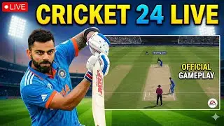 CRICKET 24 LIVE | PLAYING WITH FRIEND | HARDEST DIFFICULTY | DUALPLAYZGAMING |