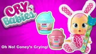Cry Babies Coney Won't Stop Crying! (oh No!) Easter Special with MAGIC TEARS