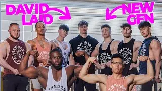 DAVID LAID CRASHED THIS GYMSHARK PHOTOSHOOT