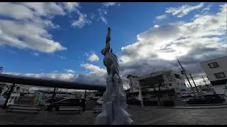 We went to Eiji Tsubaraya's hometown.