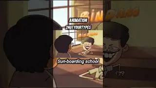 boarding school by not your type #animation #boardingschool #shortsfeed