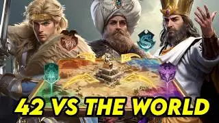 INSANE 3v1 KvK + S6 Metas Used | AOEM Desolate Desert