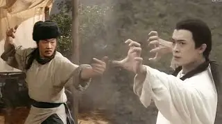 北腿王向老頭起擂台挑戰，不料老頭使出南拳，一招打趴⚔️南拳北腿