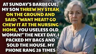 At Sunday’s Barbecue, My Son Threw My Steak On The Ground And Said: ‘Want Meat? Go Chew It At The…’