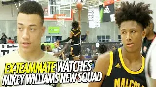 Mikey Williams Ex Blue Chips Teammate watches him Fight to win in his third game!