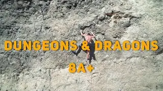 Скалолазание. Ключ Dungeons & Dragons 8A+. Бахчисарай.