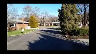 A 1950's street: Mobley Drive in Boise