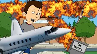 Classic Caillou Hijacks An Airplane/Crashes It Into His School/Executed