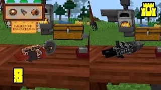 Immersive Engineering #8 - Mining Drill e Motosserra