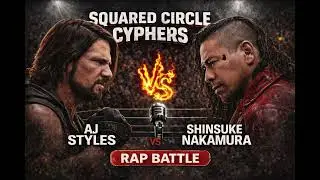 AJ STYLES vs SHINSUKE NAKAMURA 🔥 RAP BATTLE | 8 Mile Style