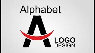Alphabet A logo design | coreldraw