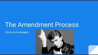 Amendment Process