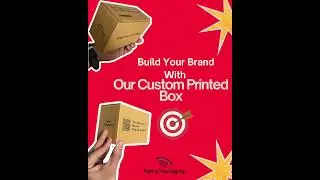 Single Colour Custom Printed Box