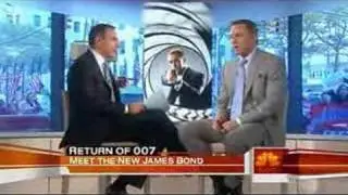 Daniel Craig Interview from NBC's 