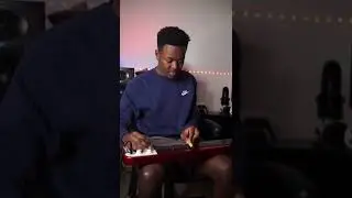 SpongeBob on Lap Steel Guitar