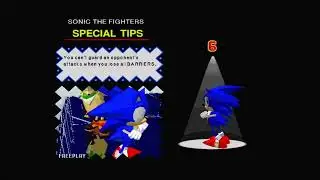 Sonic Fighters Game Over