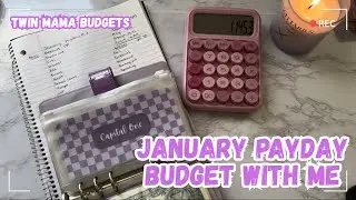 JANUARY BUDGET WITH ME | BIWEEKLY BUDGET BREAKDOWN | SINGLE INCOME BUDGET
