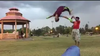 Assisted Back flip || Stall Back flip || & ||Back Handspring || Abdullah Wajid Abbasi