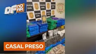 Pol&iacute;cia apreende quase uma tonelada de drogas em Planaltina avaliada em R$ 15 milh&otilde;es | DF no Ar