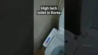 Toilet of the future in Korea #seoullife #livinginkorea #lifeinseoul