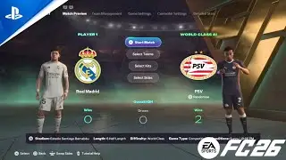 Real Madrid vs Psv Eindovn Fc 26