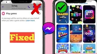 Cum să remediați jocurile care nu sunt afișate pe Messenger 2024 ll. Jocurile lipsesc pe Messenger