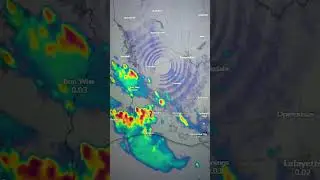 Is that H A A R P Rings? What in the World?!? #weather #radar #rings #sky #anomaly #shorts 6.22.23