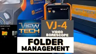 ViewTech Borescopes VJ-4 Folder Setup Instruction & Tutorial Video