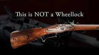 This is NOT a Wheel Lock - Masterfully disguised German Muzzleloading Air Rifle - Wentzlau Windbuche
