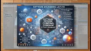 5. Software Engineering Lecture: Modular Design, Coupling, Cohesion & Project Management
