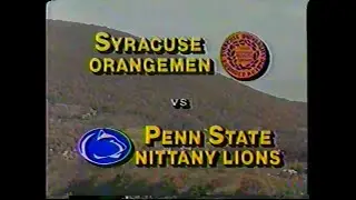 Oct 1984 - Syracuse at Penn State, Homecoming Game double highlight shows