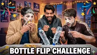 Bottle Flip Challenge 🤣 dono ki Halat Kharab Hogi ( daniyal farooq vlog ) funny vlog 