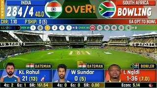 🔴Live: India vs South Africa, 2nd ODI, Live Cricket Score & Commentary, IND vs SA, Virat Kholi 100