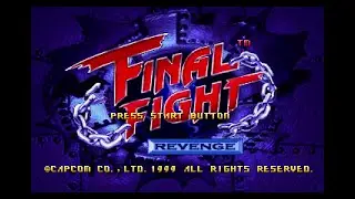 Final Fight Revenge (ファイナルファイト リベンジ). [Saturn - CAPCOM USA]. (2000). Poison. Arcade Mode Full Play.