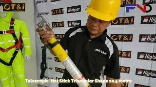 Telescopic Hot Stick 20kV, Brand T&i