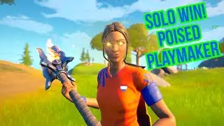 POISED PLAYMAKER SOLO WIN! Fortnite Chapter 2 Season 5 Solo Arena Win - Fortnite Gameplay