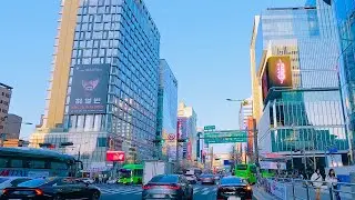 Day Drive in Seoul 🚗 4K | Hongdae, 63 Building, Gwanghwamun, Sinchon with chillout Lounge Lofi music
