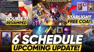 UPCOMING NEW UPDATE: REVAMPED DOUBLE 11 SKIN, FREE COA: COLLECTOR SCHEDULE!