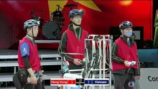 Team Hong Kong vs Team Vietnam | ABU Robocon Match 4