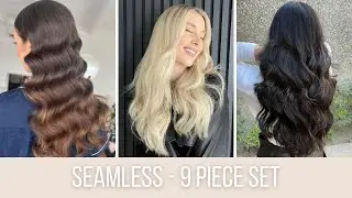 Seamless Clip In Hair Extensions - NEW 9 piece set | ZALA Hair Extensions