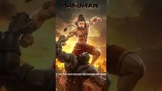 THE POWER OF HANUMAN DADA ✨🔥 KATTAR HINDU STATUS 💥😈 #hanumanedit #kattarhindu #shortshorts
