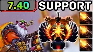 🔥 NEW PATCH 7.40 !!! SNIPER SOFT SUPPORT ONE SHOT, ONE HARASS | DOTA 2 GAMEPLAY 🔥